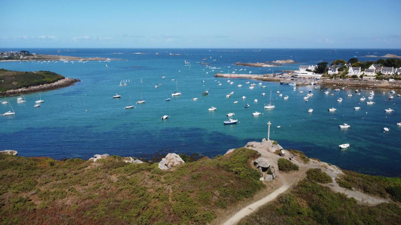 Ker Helen - Maison Familiale Vue Mer Landéda Buitenkant foto