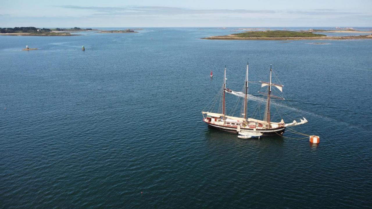 Ker Helen - Maison Familiale Vue Mer Landéda Buitenkant foto